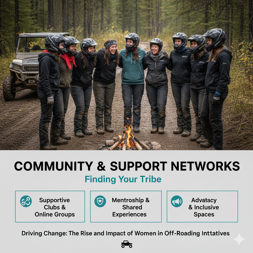 Women in off-roading initiatives