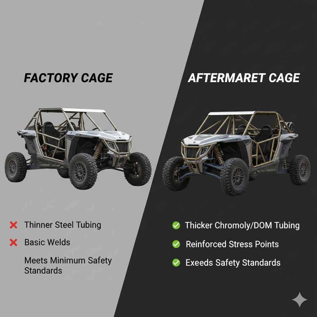 Advanced roll cage protection systems