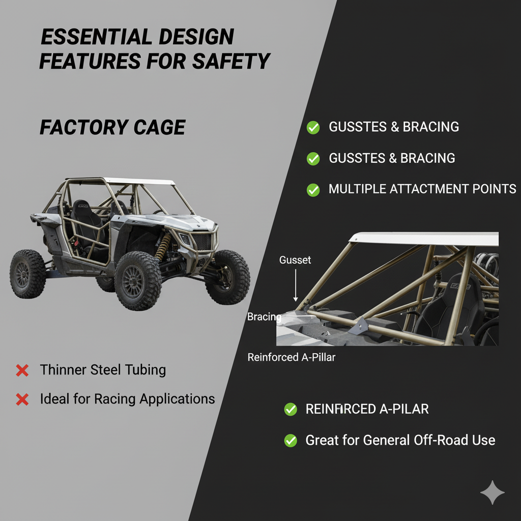 Advanced roll cage protection systems