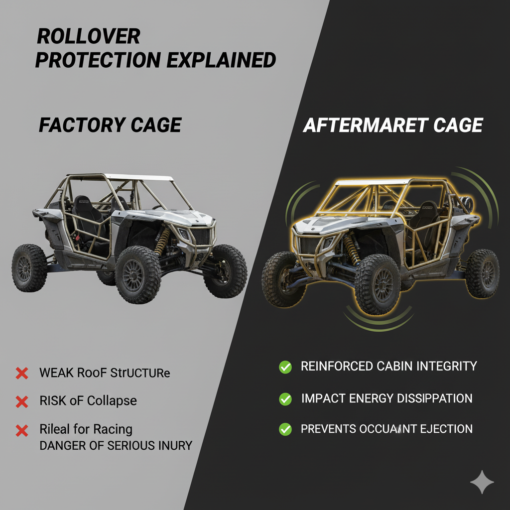 Advanced roll cage protection systems