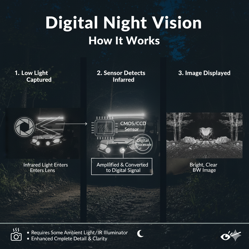 Night vision enhancement systems