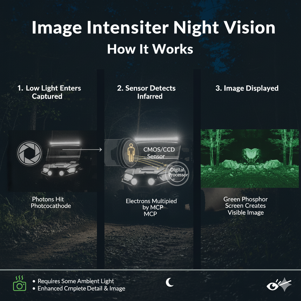 Night vision enhancement systems
