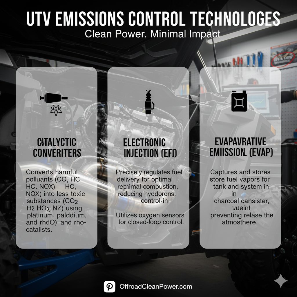 UTV emissions control technologies