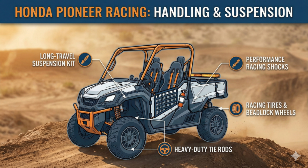 Honda Pioneer racing series preparation