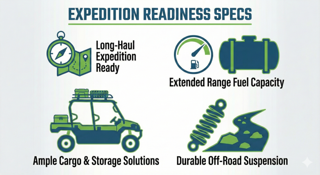 Kawasaki Ridge XR: Crew-Capable Muscle for Group Expeditions