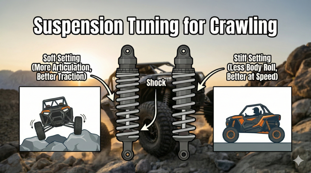 Rock crawling competition preparations