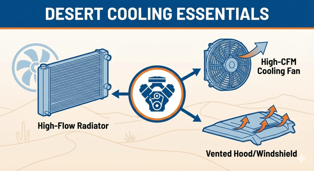 Title: Conquering the Dunes: Essential Desert-Specific Honda Pioneer Mods

Meta Description: Prepare your UTV for the heat! Discover the essential desert-specific Honda Pioneer mods for cooling, filtration, suspension, and long-range communication to survive and thrive in the brutal desert environment.