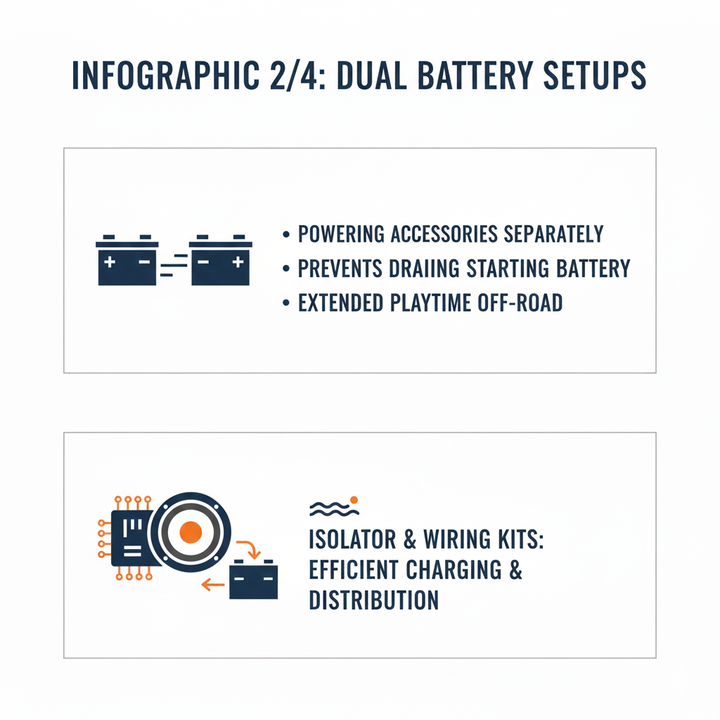 title: The Soundtrack to Adventure: Mastering UTV-Mounted Entertainment Systems
Meta Description: Upgrade your off-road experience with a high-performance UTV-mounted entertainment system. Learn about marine-grade audio, dual battery setups, weatherproof displays, and installation tips for crystal-clear sound over engine noise.