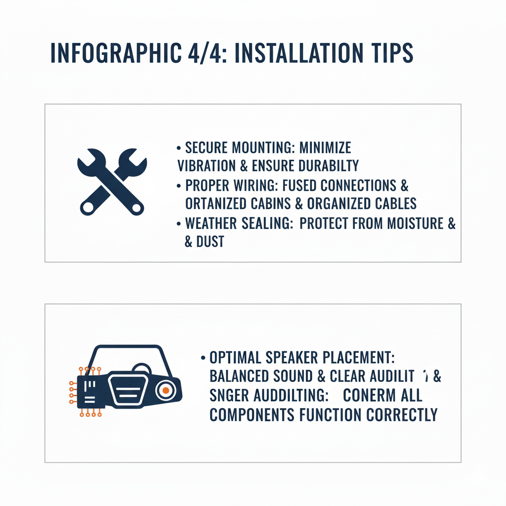 title: The Soundtrack to Adventure: Mastering UTV-Mounted Entertainment Systems
Meta Description: Upgrade your off-road experience with a high-performance UTV-mounted entertainment system. Learn about marine-grade audio, dual battery setups, weatherproof displays, and installation tips for crystal-clear sound over engine noise.