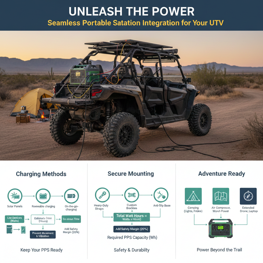 Unleash the Power: Seamless Portable Power Station Integration for Your UTV