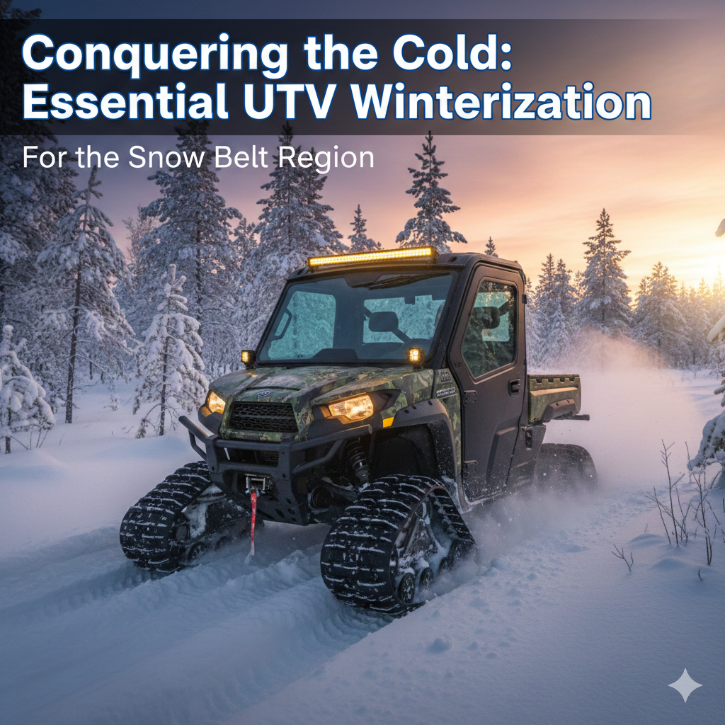 Conquering the Cold: Essential UTV Winterization for the Snow Belt Region