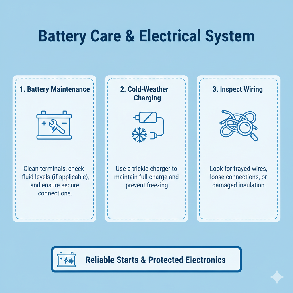 title: Conquering the Cold: Essential UTV Winterization for the Snow Belt Region

Meta Description: Prepare your UTV for the harsh realities of the snow belt region. This guide covers essential winterization steps, from fluid changes and battery care to choosing the right track system for deep snow performance.