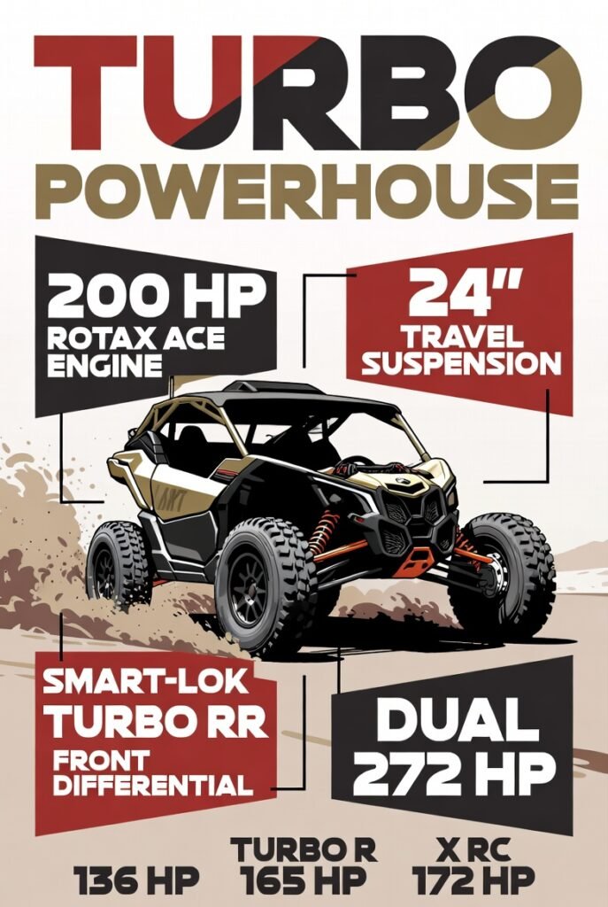 Can-Am Maverick X3: Turbo Powerhouse for Aggressive Terrain Tackling