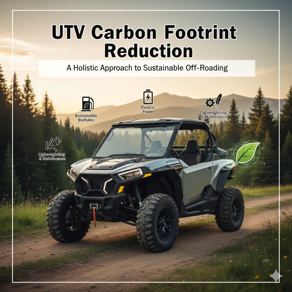 UTV carbon footprint reduction