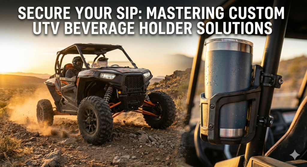 Secure Your Sip: Mastering Custom UTV Beverage Holder Solutions