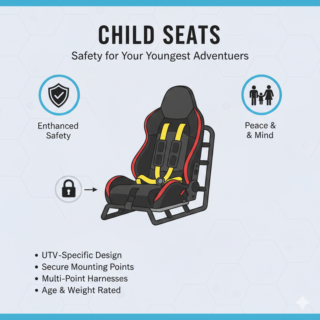 title: Beyond the Bench: Mastering UTV Custom Seating Configurations

Meta Description: Transform your UTV's comfort and safety with custom seating configurations. Explore the benefits of suspension seats, bench conversions, child seats, and the critical difference between 4-point and 5-point harness integration.