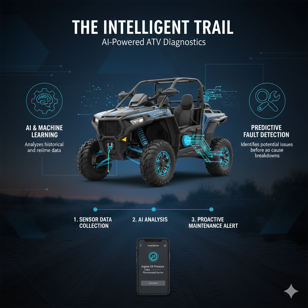 title: The Intelligent Trail: How AI-Powered ATV Diagnostics are Revolutionizing Off-Road Maintenance

Meta Description: Discover how AI-powered ATV diagnostics and telematics are revolutionizing off-road maintenance. Learn about predictive fault detection, real-time sensor analysis, and systems like Polaris RIDE COMMAND+ that keep your machine running flawlessly.