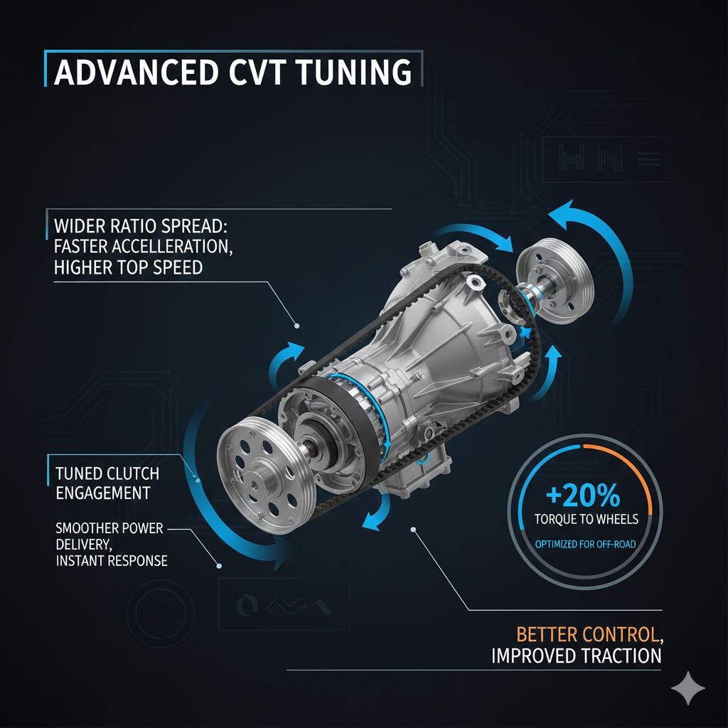 title: The Power Surge: Unpacking 2025 ATV Torque Boost Technology Meta Description: Explore the cutting-edge 2025 ATV torque boost technology, from factory turbochargers and advanced CVT tuning to the game-changing instant torque of hybrid-assist systems, and how they redefine off-road power delivery.