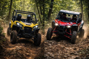 Title: Can-Am Maverick Sport vs Honda Talon: The Ultimate Trail Sport UTV Comparison Meta Description: Choosing between the **Can-Am Maverick Sport vs Honda Talon**? We compare the Maverick's Rotax power and CVT to the Talon's DCT and I-4WD for trail agility, reliability, and pure sport performance.