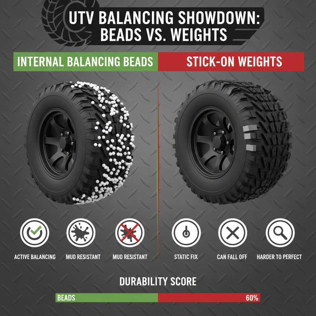  how to balance utv tires at home