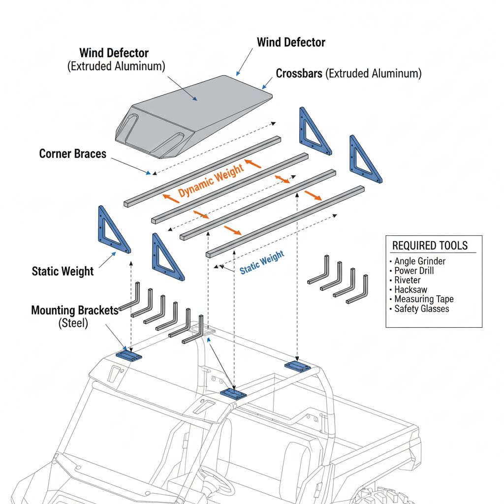  diy utv roof rack plans