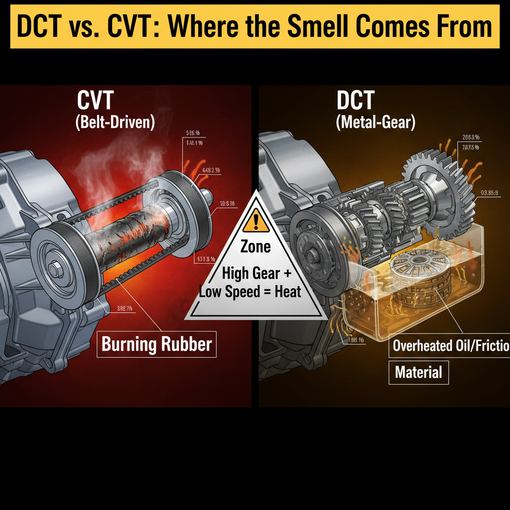 honda pioneer 1000 clutch burning smell