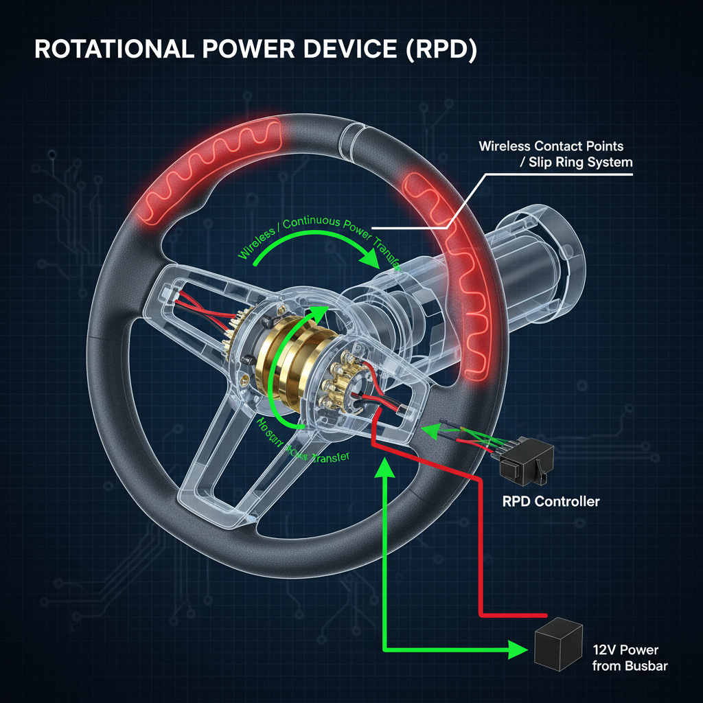  heated steering wheel for utv