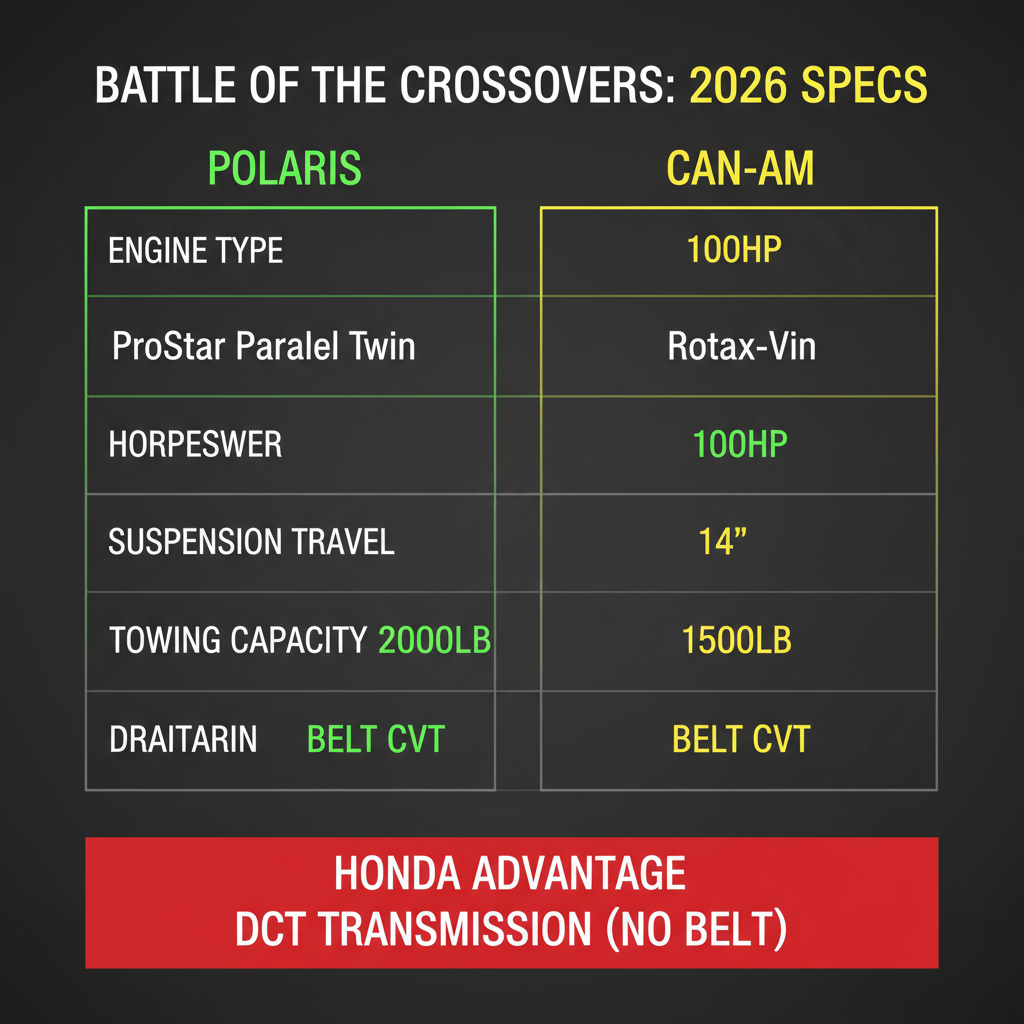 can am commander vs general xp