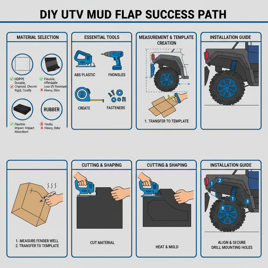 diy mud flaps for utv