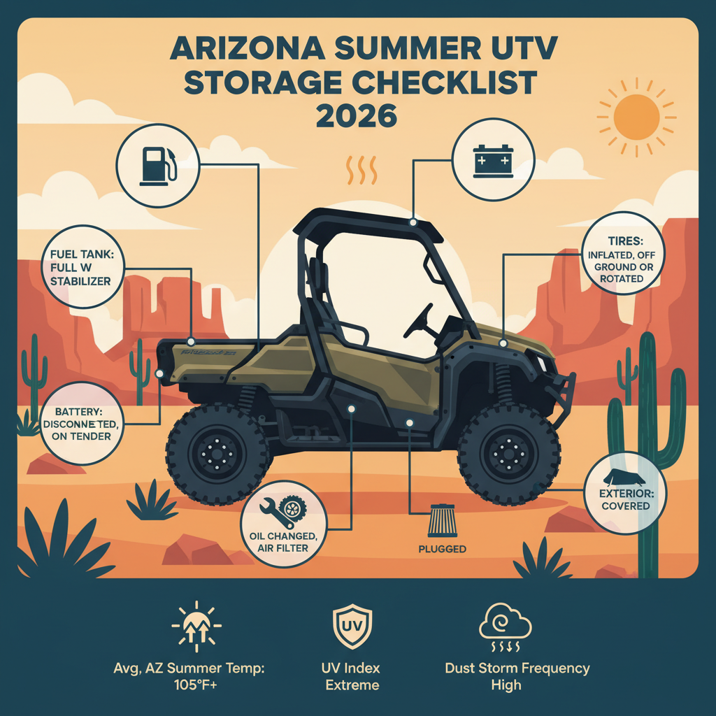  storing utv for summer in arizona
