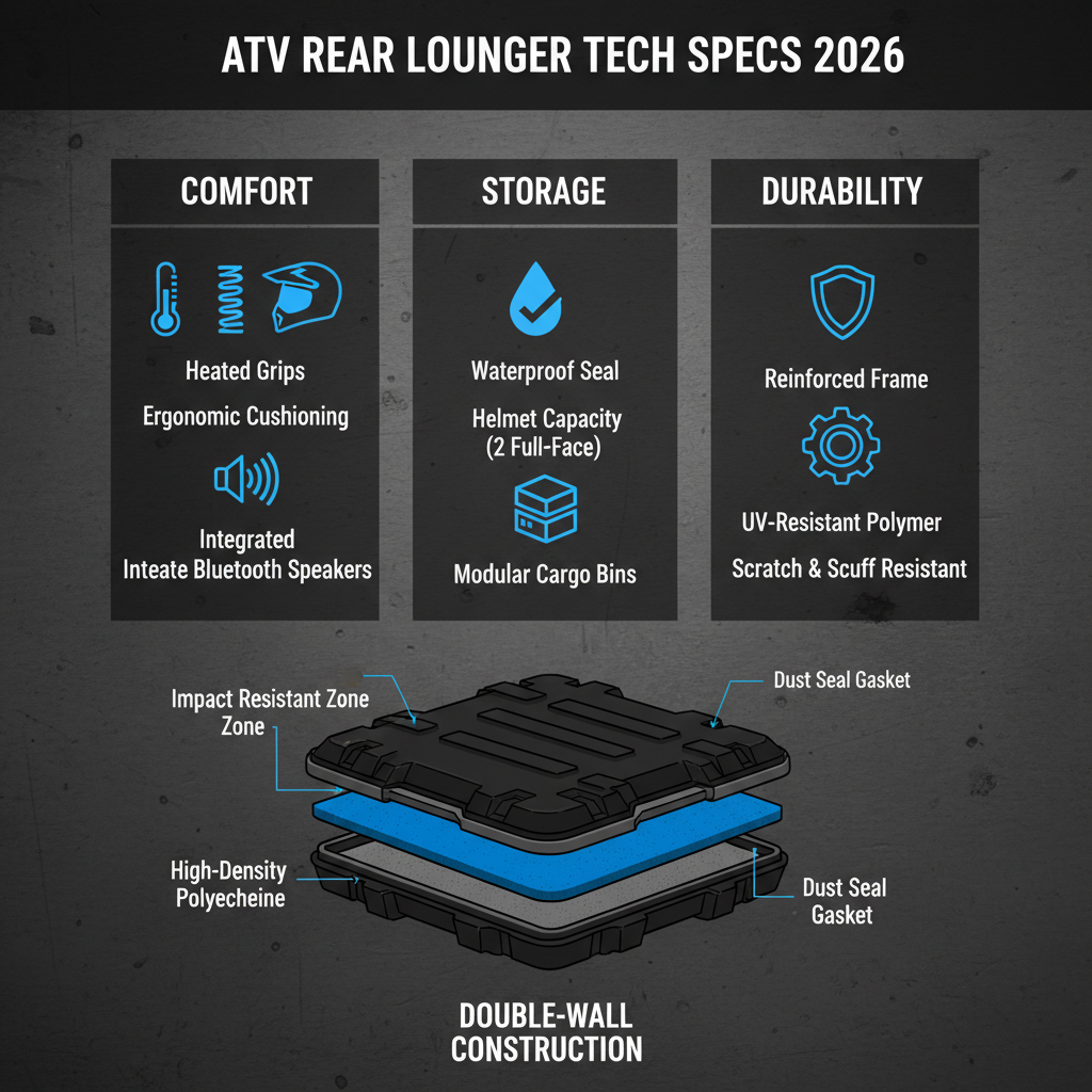  best rear box for atv passenger