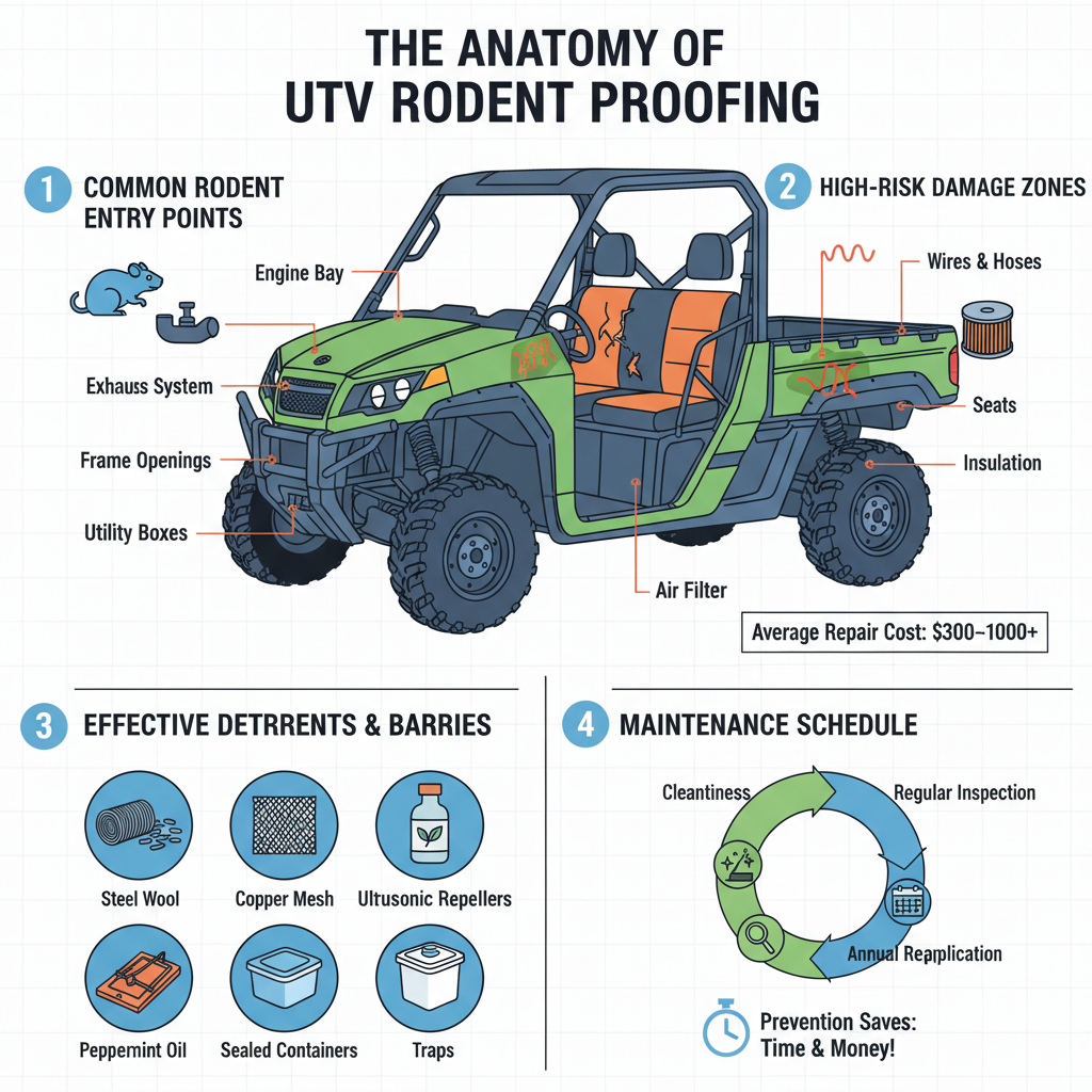  mouse proofing utv for storage