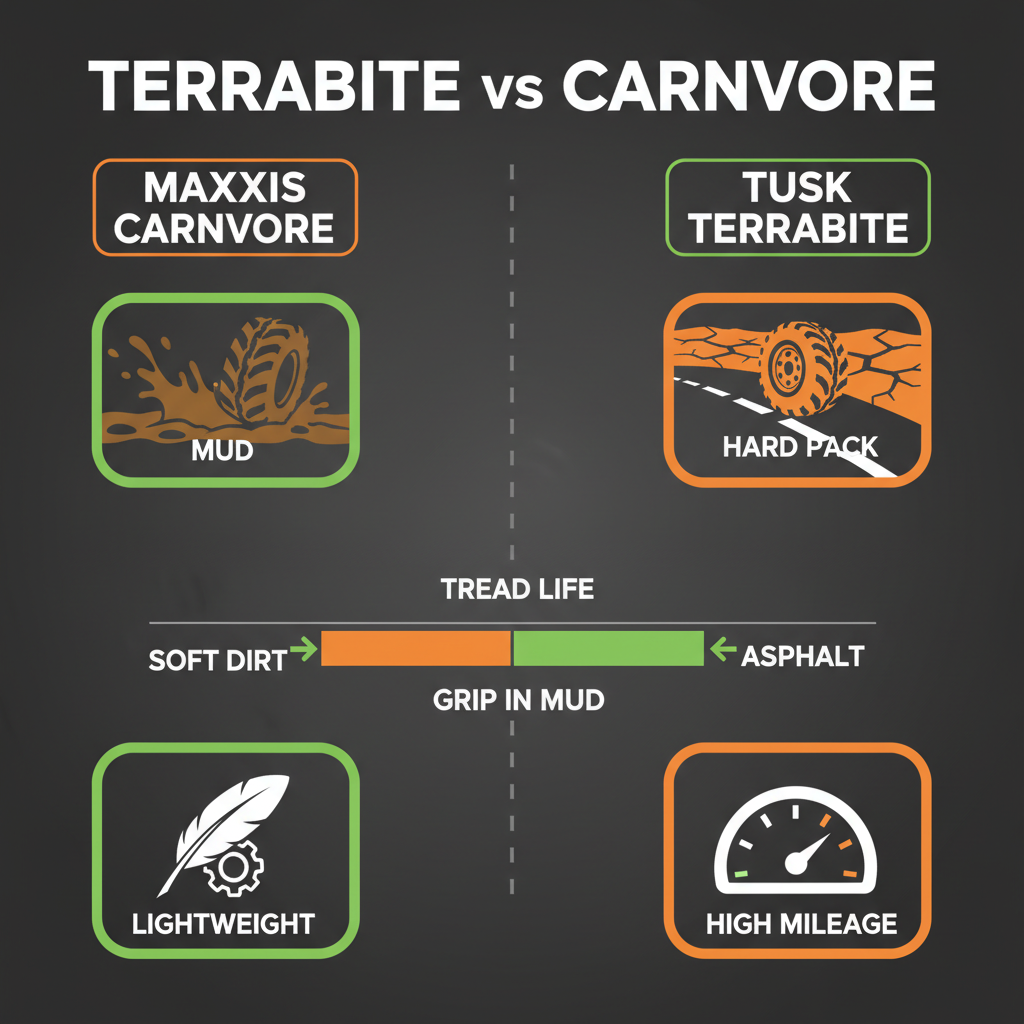  terrabite vs carnivore tires