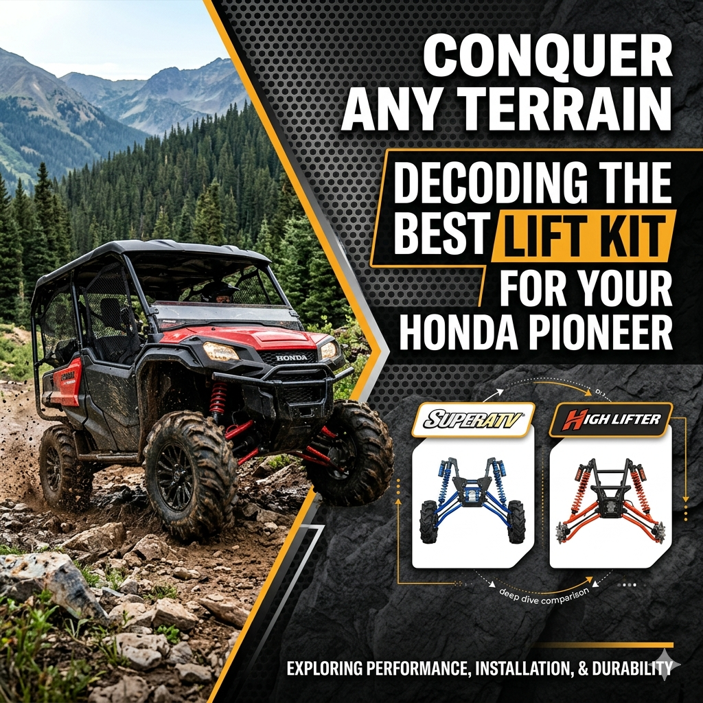 Conquer Any Terrain: Decoding the Best Lift Kit for Your Honda Pioneer