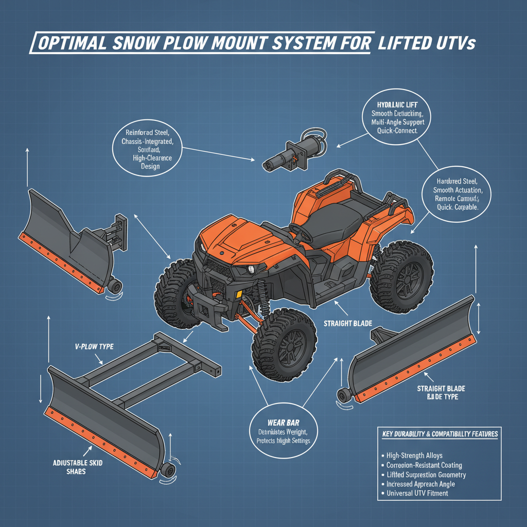  best snow plow mount for lifted utv