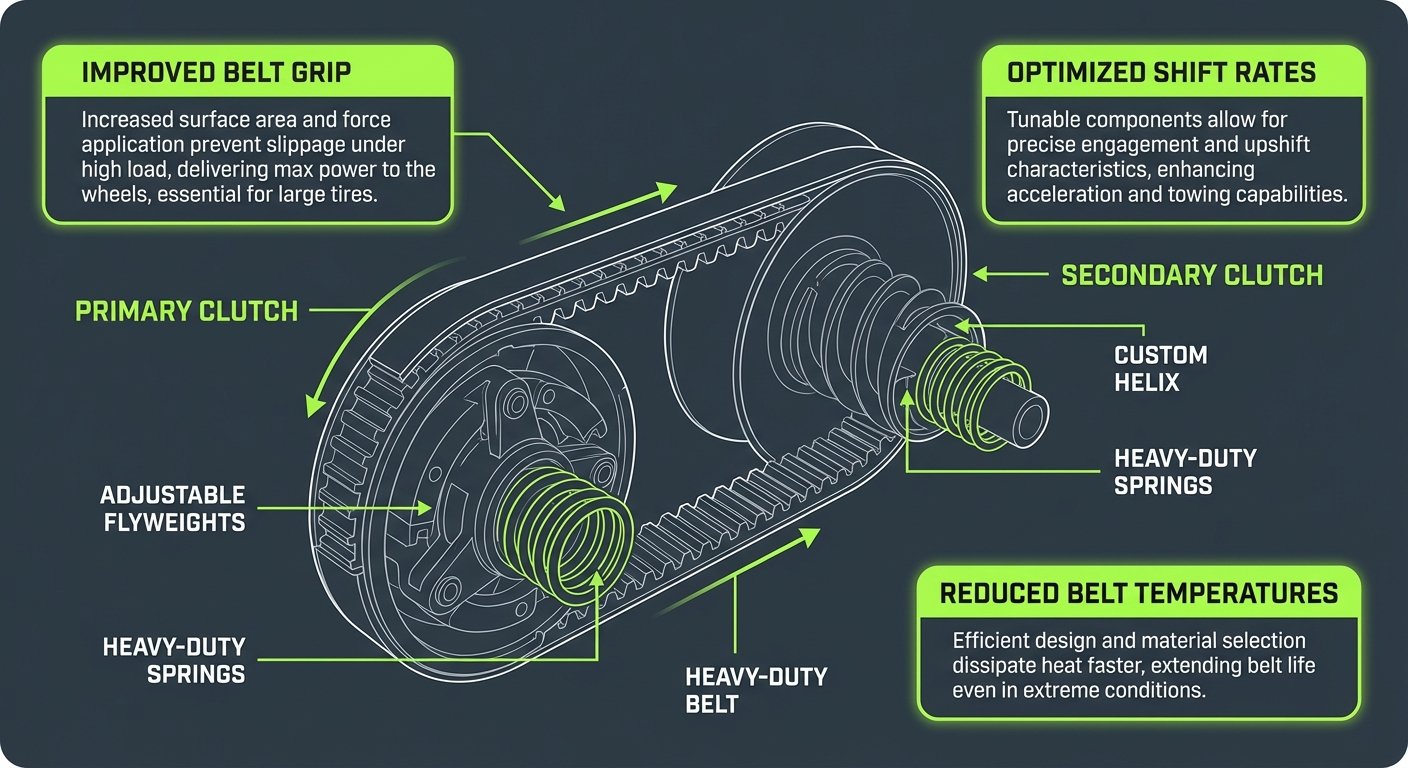 rzr 1000 clutch kit for 32 inch tires