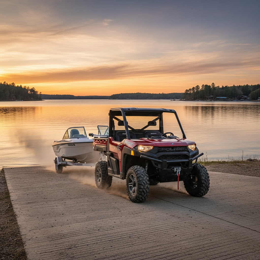From Ramp to Recreation: The Ultimate Guide to Towing a Boat with a Polaris Ranger