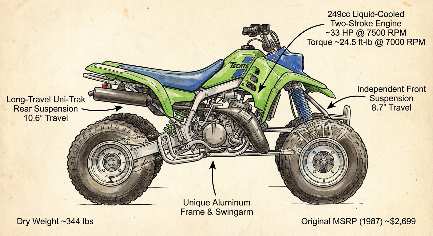  kawasaki tecate 4 value