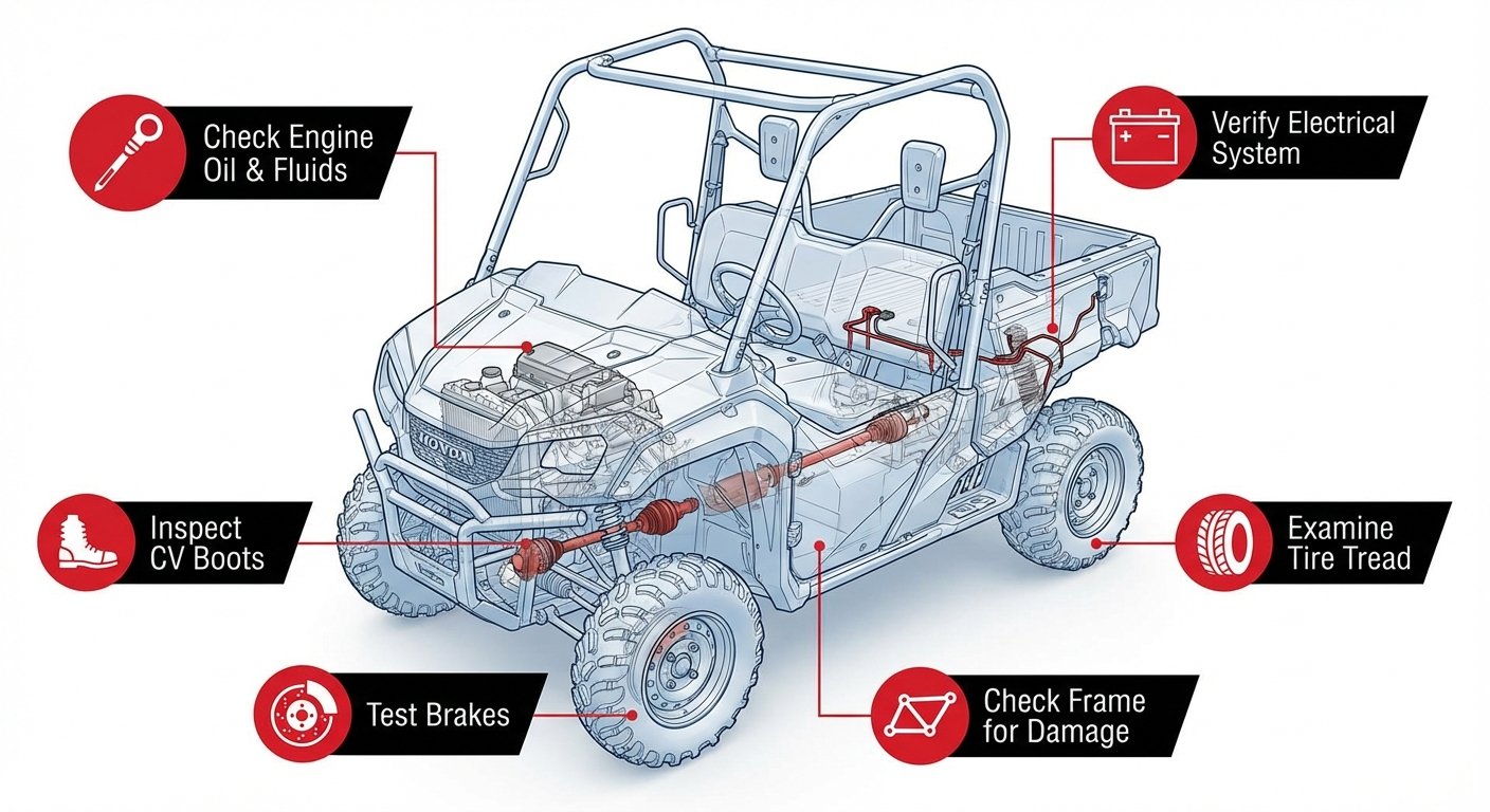  used honda pioneer 700 what to look for
