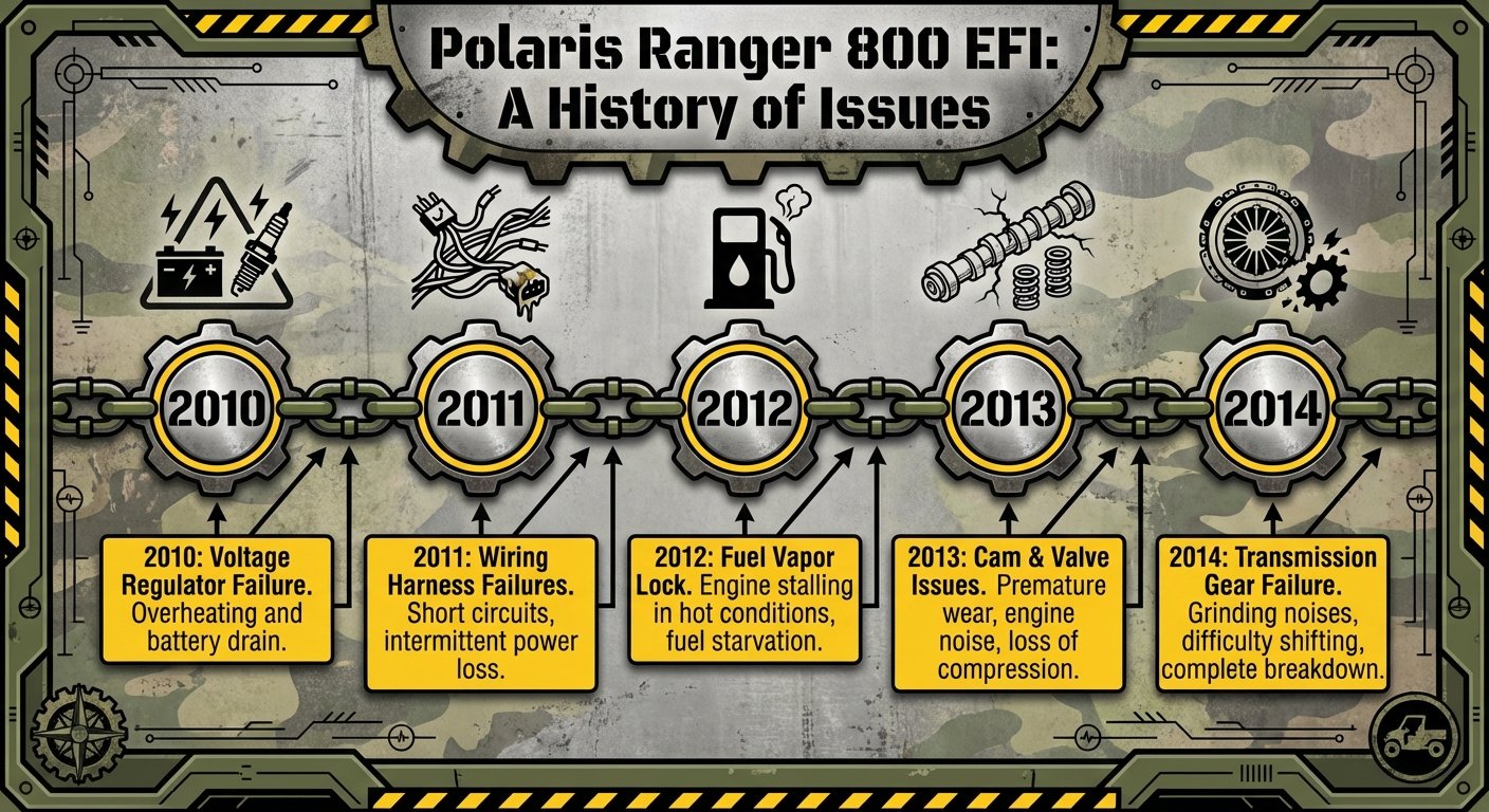  polaris ranger 800 efi problems years to avoid