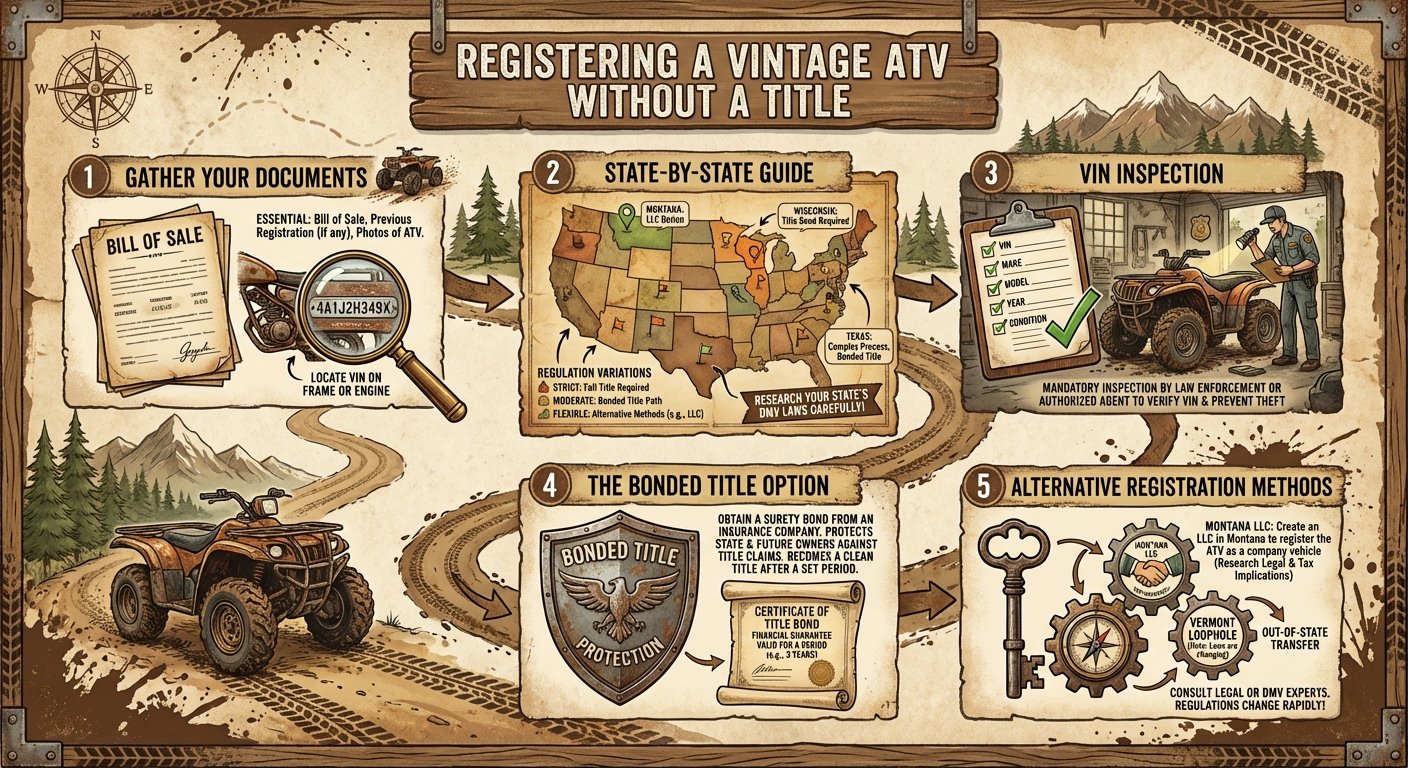  vintage atv registration without title
