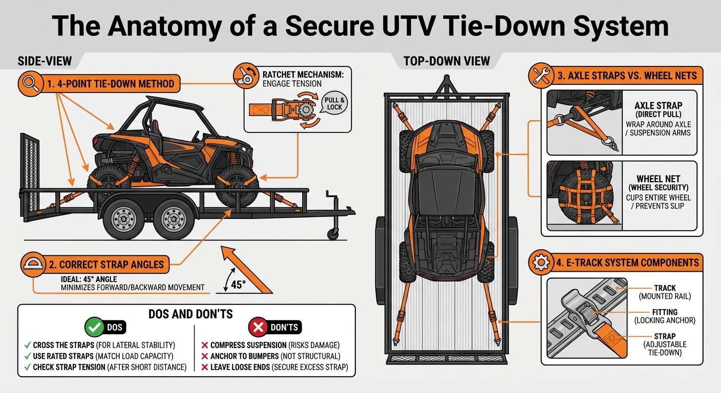  best trailer tie downs for utv