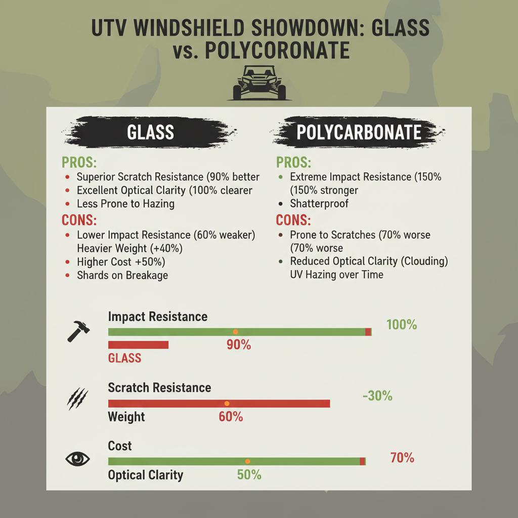  glass vs polycarbonate windshield utv