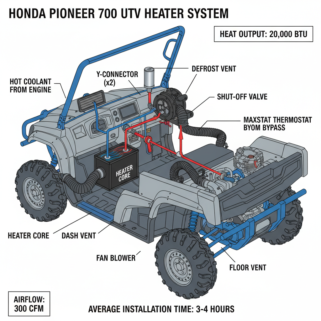  best heater for honda pioneer 700