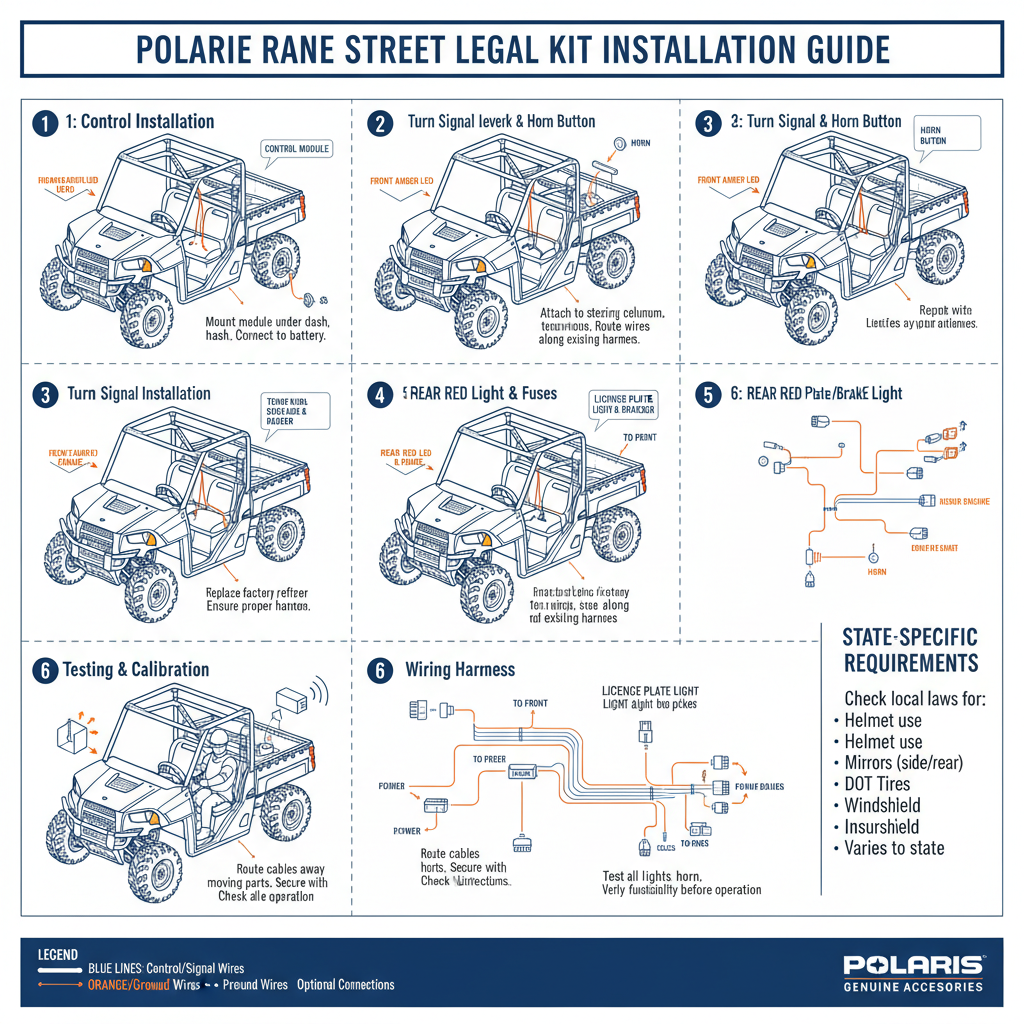  street legal kit for polaris ranger install