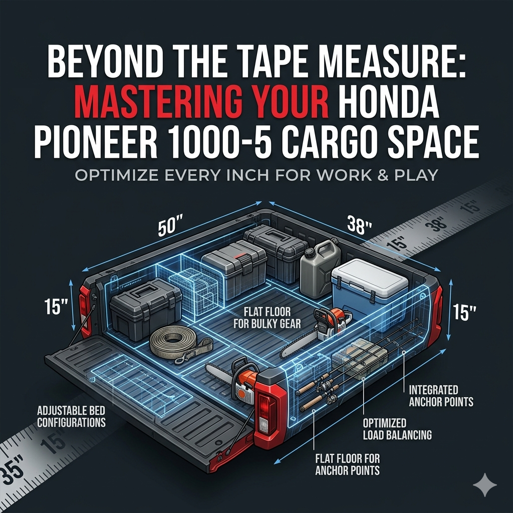 Beyond the Tape Measure: Mastering Your Honda Pioneer 1000-5 Cargo Space