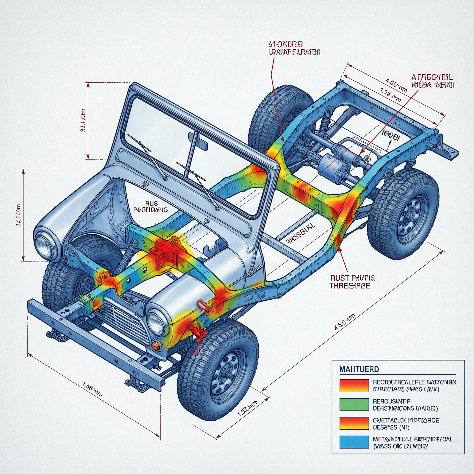 beginner’s guide to restoring an old mini jeep frame