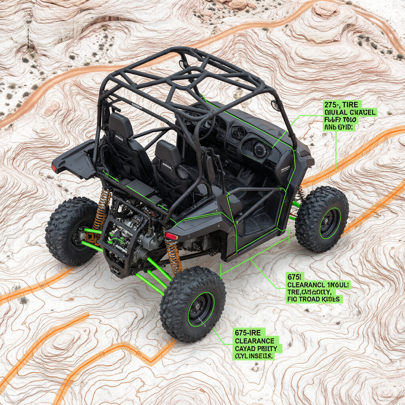 safest routes for honda off-road travel in America