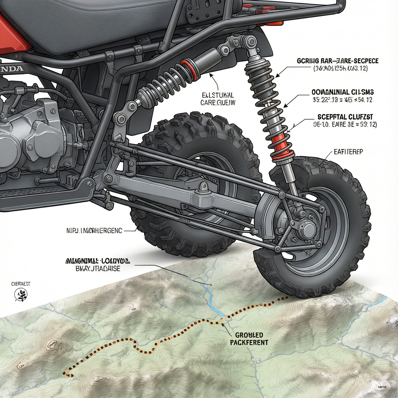 hidden off-road trails for honda owners in northern america