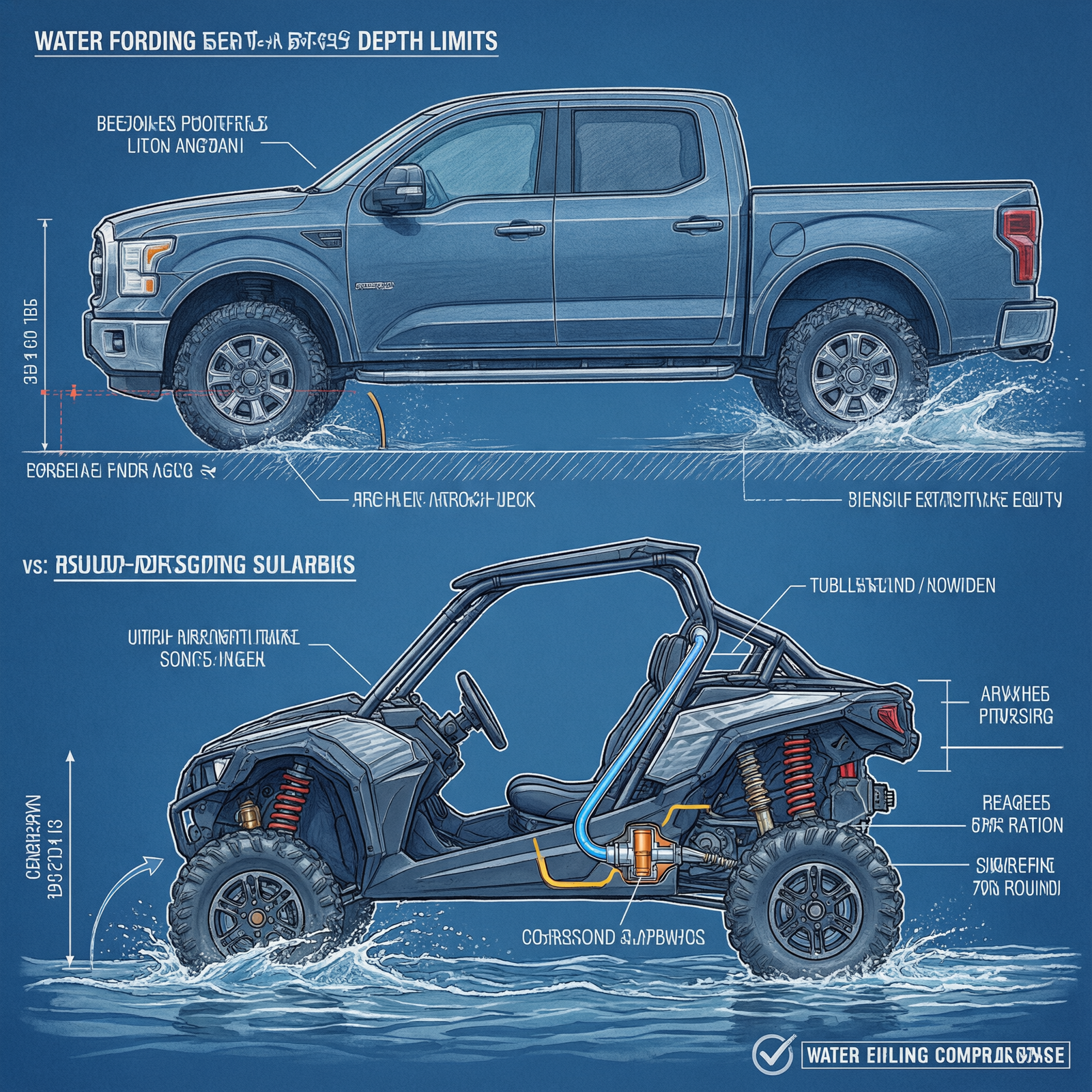 river crossing techniques with honda ridgeline